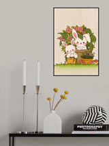 Couple Bunny Poster och Canvastavla