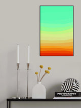 Gradient Vibes Series #1 Poster och Canvastavla