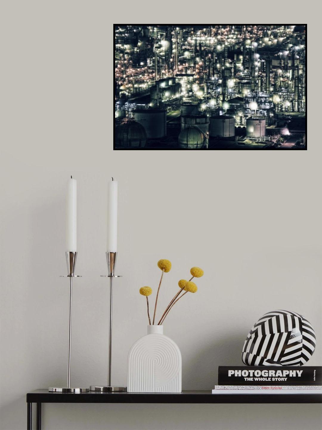Town that doesn`t sleep Poster och Canvastavla
