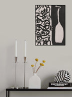 Vine and Vase Poster och Canvastavla