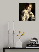 Winter evening Poster och Canvastavla
