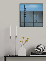 Leds and yard crane Poster och Canvastavla