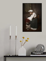 Working with my friends Poster och Canvastavla