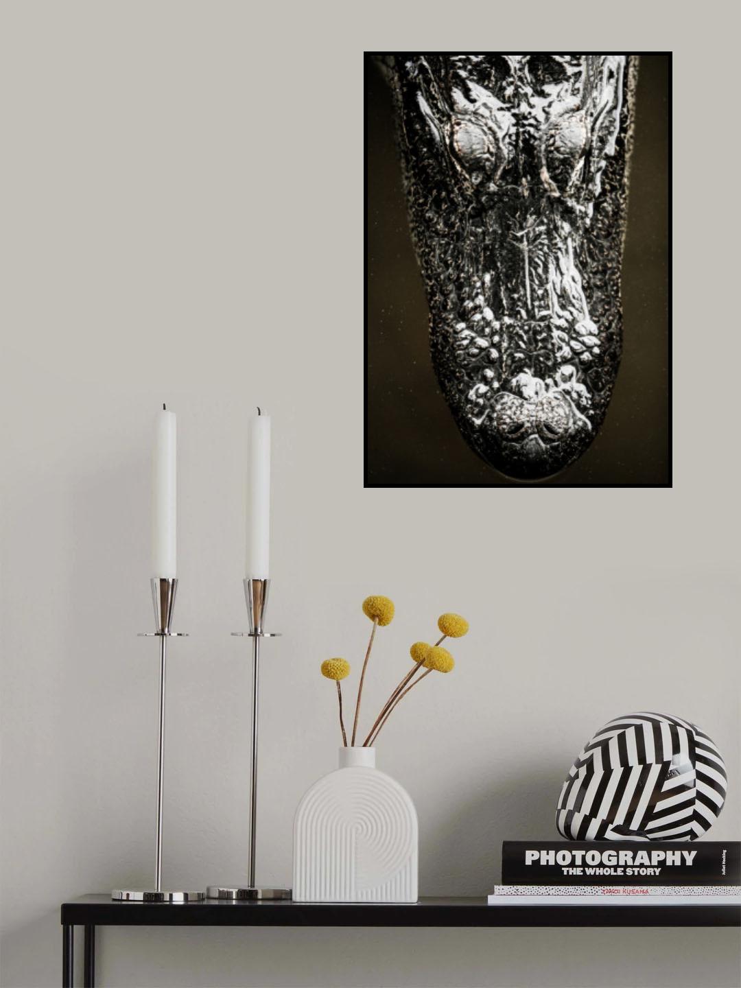 Gator Poster och Canvastavla