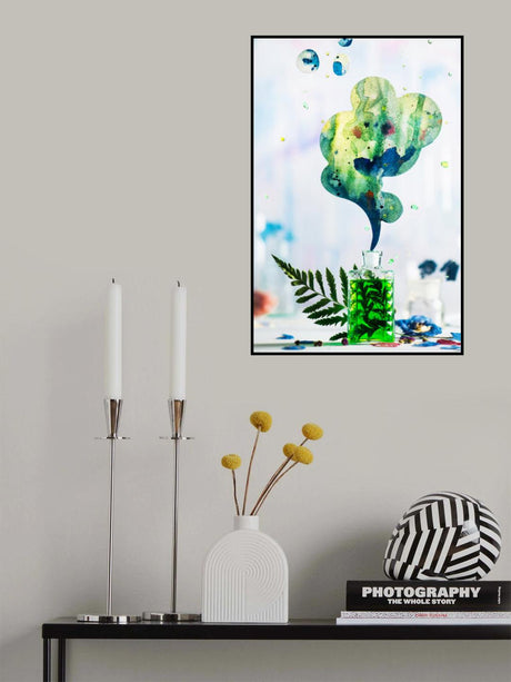 Summer Perfume (Green) Poster och Canvastavla
