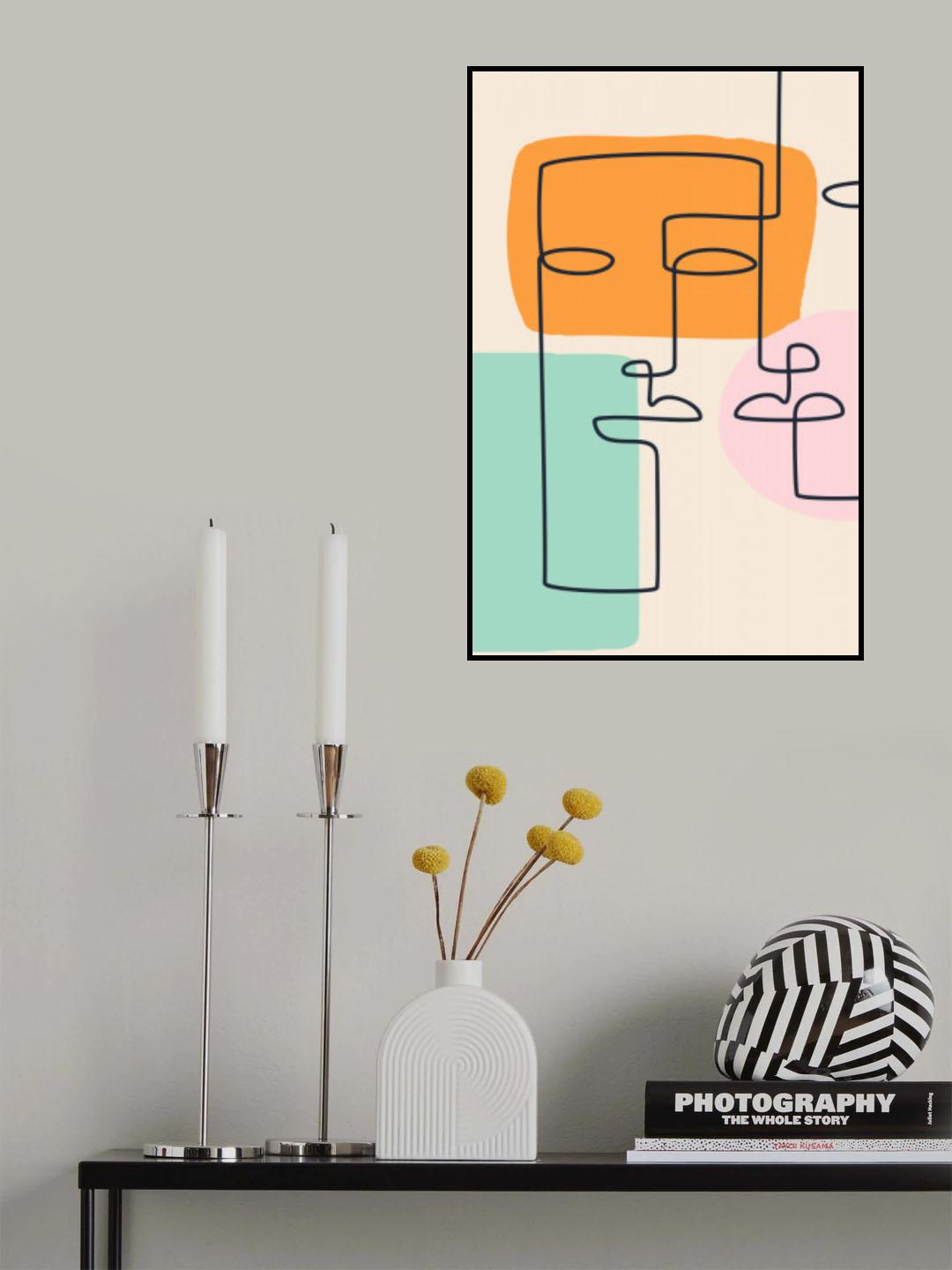 Covers Square 3 2 Poster och Canvastavla