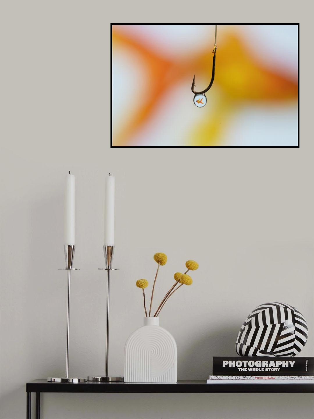 gold fish Poster och Canvastavla