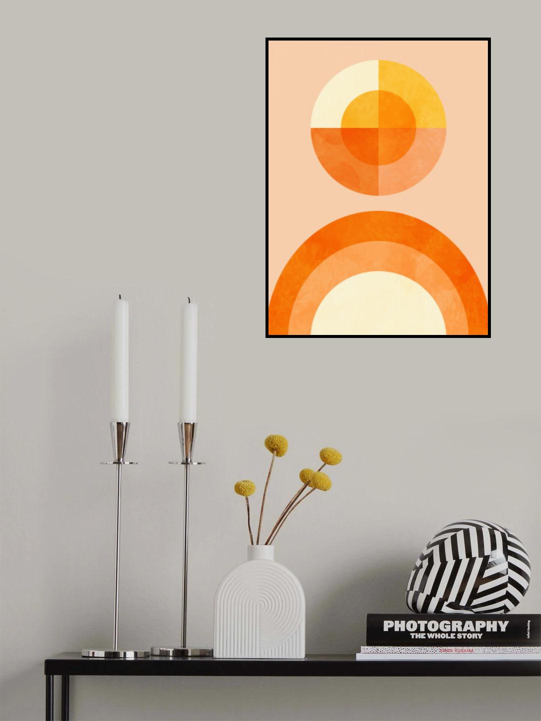 Spring Mid Rhapsody Orange 2 Poster och Canvastavla