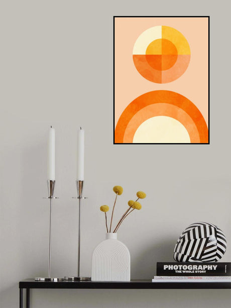 Spring Mid Rhapsody Orange 2 Poster och Canvastavla