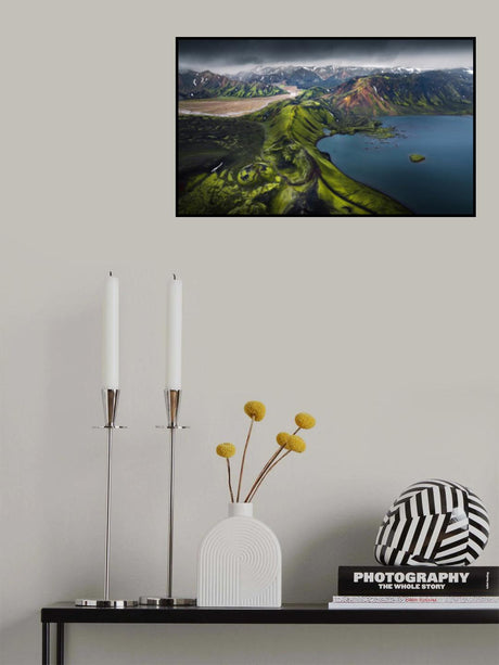 Volcanic Mountains Poster och Canvastavla