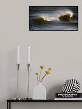 The elegance of a wave Poster och Canvastavla