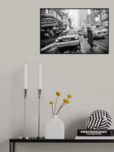 New York in Blizzard Poster och Canvastavla