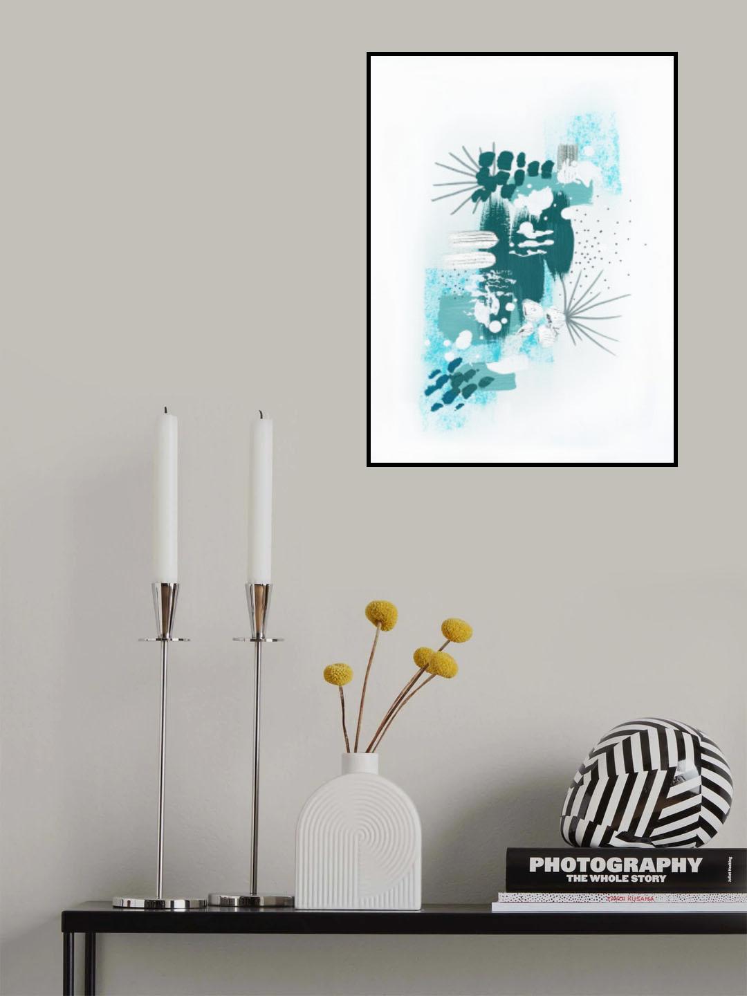 Abstract Mint 3 Poster och Canvastavla