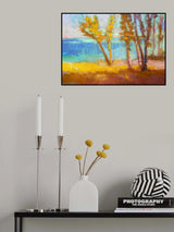 Df379 Golden Poster och Canvastavla
