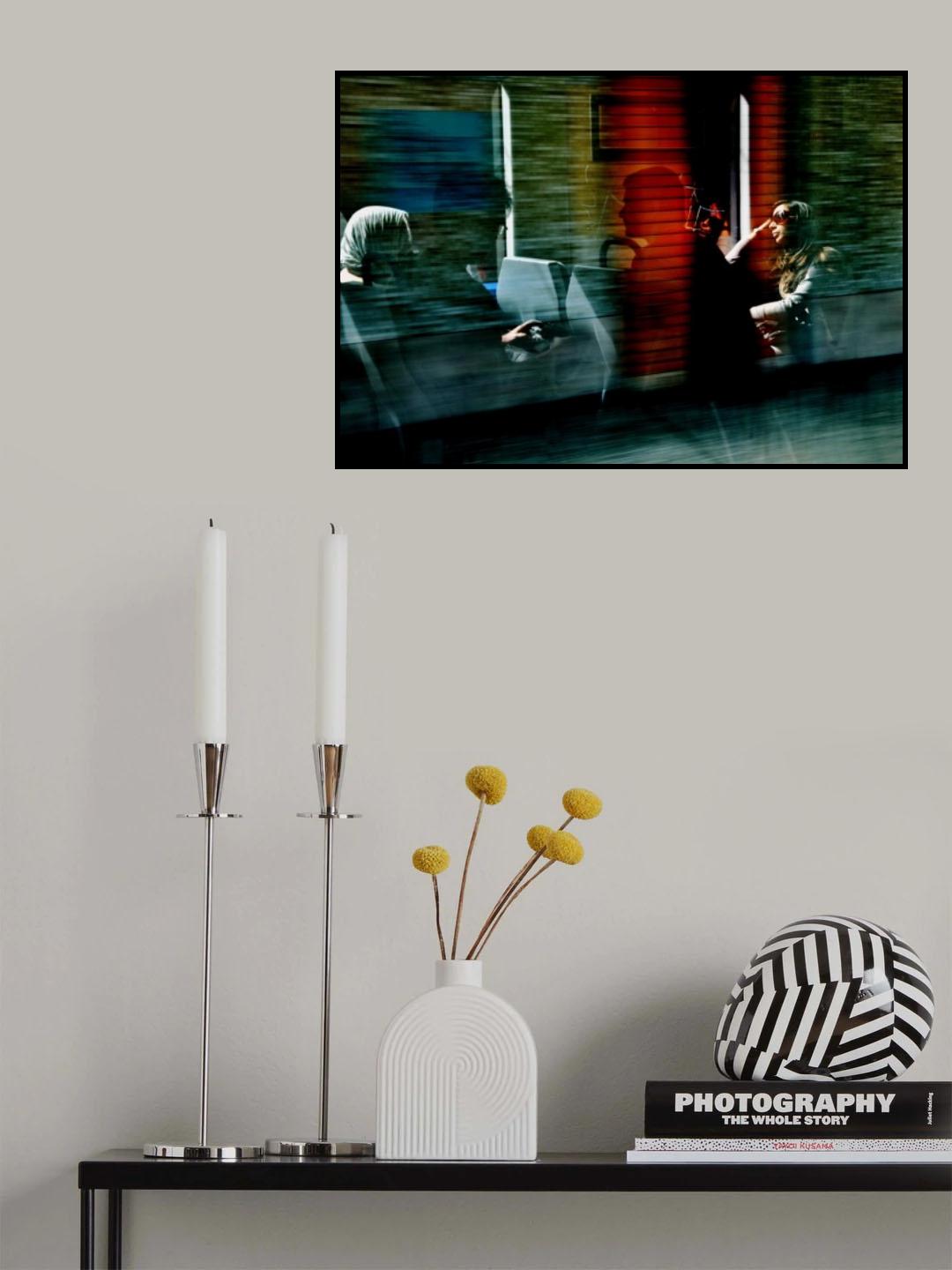 Touch Of Light Poster och Canvastavla