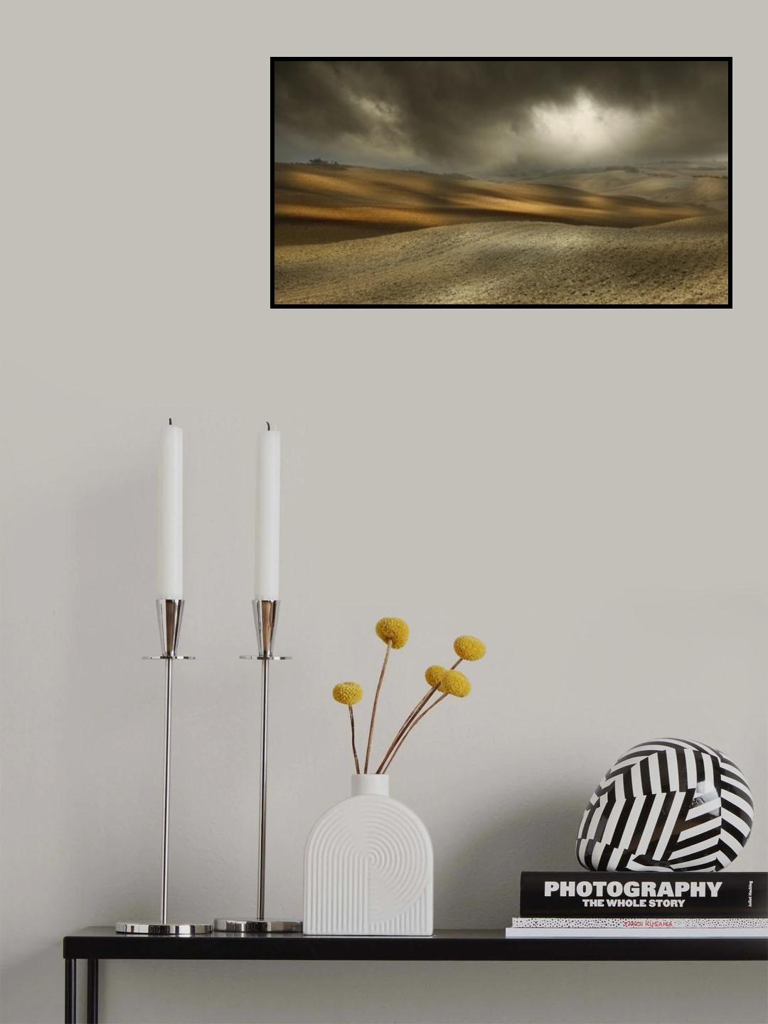 Rain in Tuscany Poster och Canvastavla