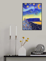 A starry cape town night Poster och Canvastavla