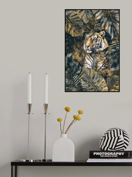 Jungle Tiger Ii Poster och Canvastavla