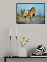 Playful Beach Boy Poster och Canvastavla