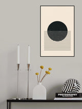 Black and White Line Series #1 Poster och Canvastavla