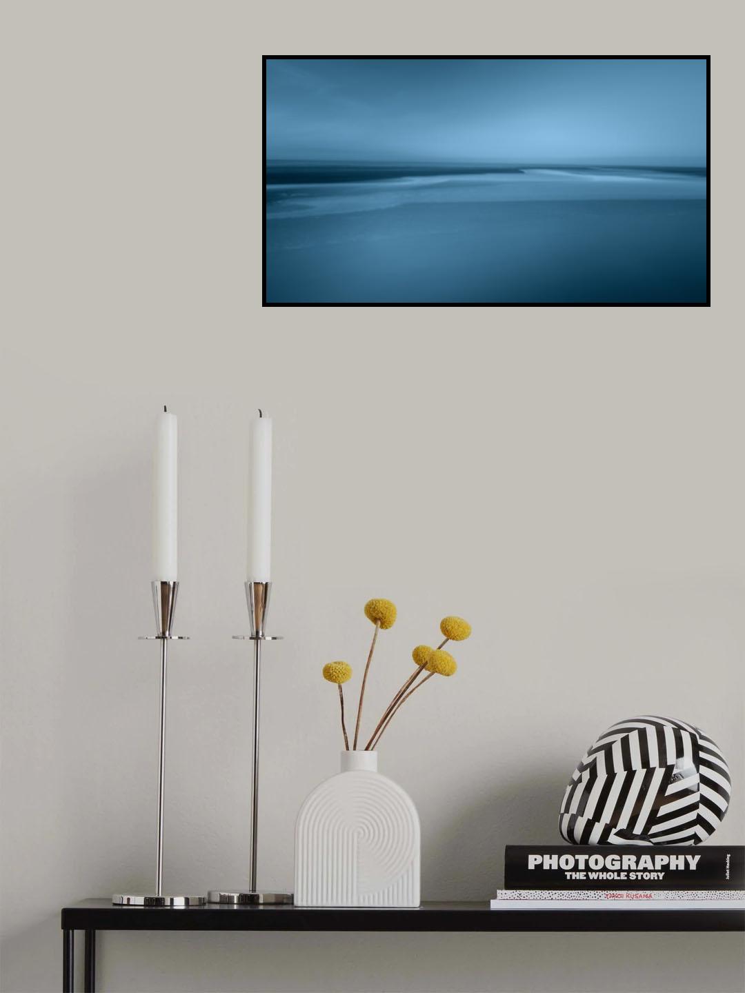 Endless Blues Poster och Canvastavla