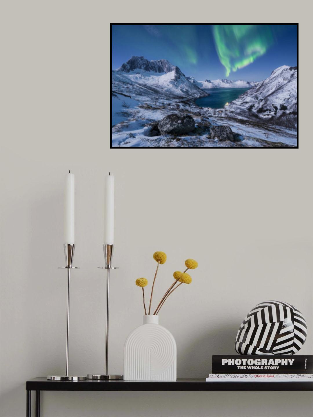 Aurora Nights Poster och Canvastavla