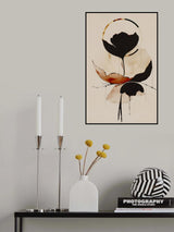 Halo Flowers No 5 Poster och Canvastavla