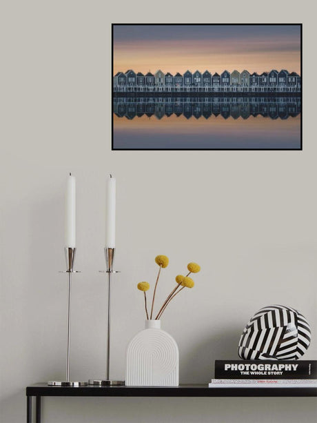 Drifting Houses Poster och Canvastavla