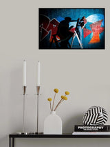 Graffiti Twin Poster och Canvastavla