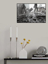 Departure on a rainy day Poster och Canvastavla