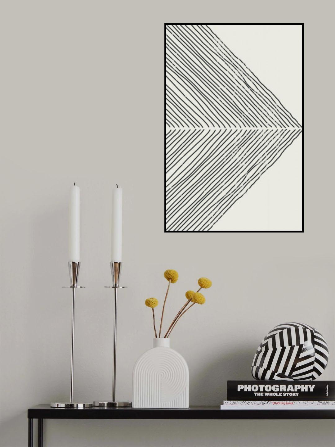 Geometric Set #4 Poster och Canvastavla