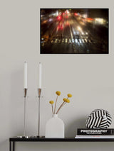Night street Poster och Canvastavla