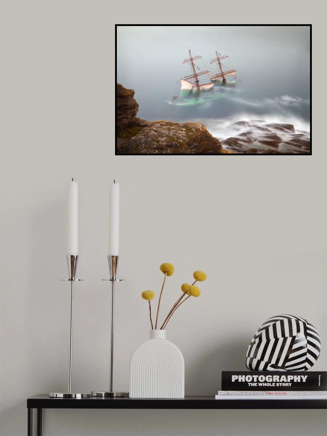The Astrid Goes Aground Poster och Canvastavla