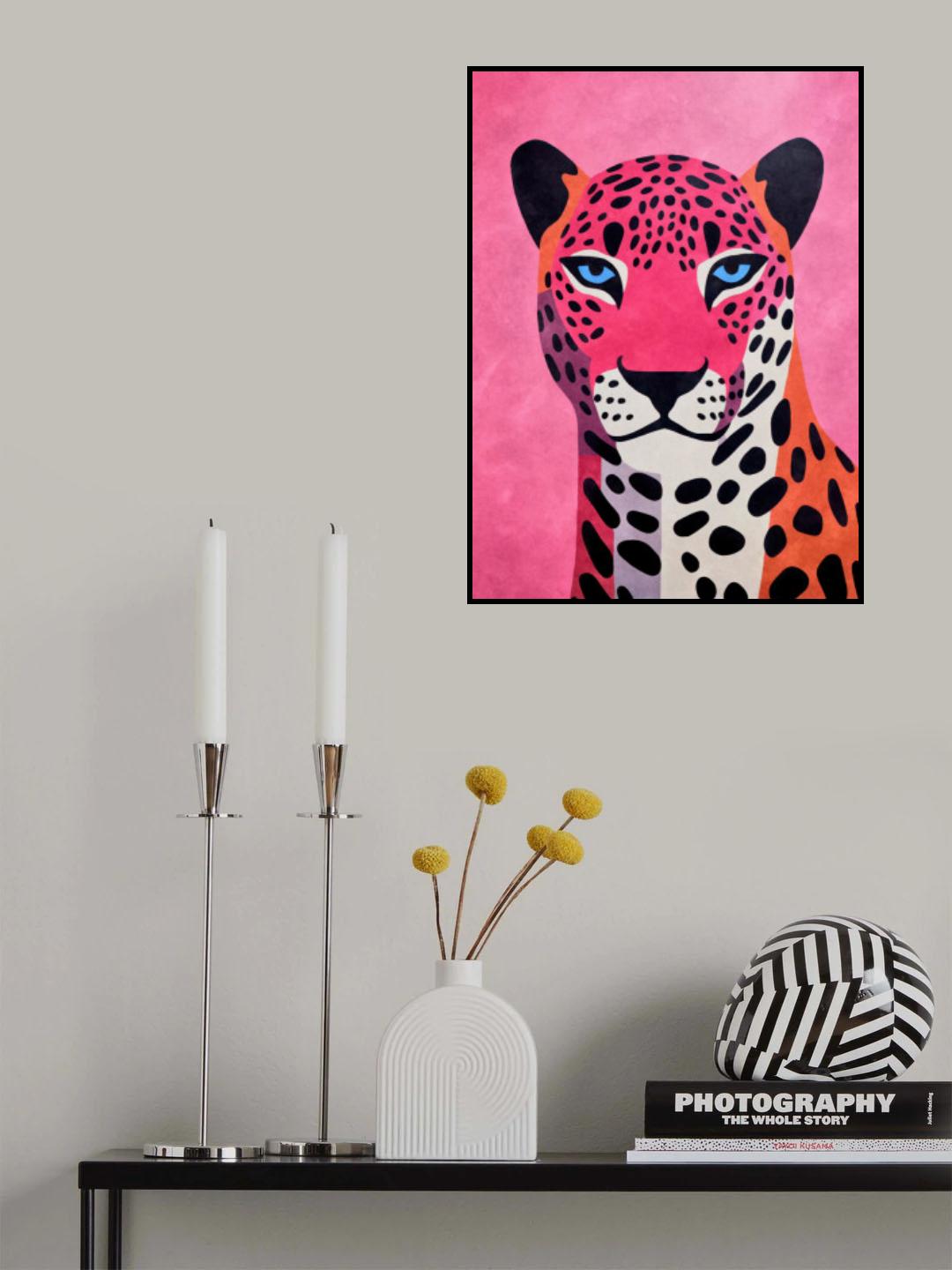 Fancy Cheetah 003 Poster och Canvastavla