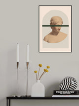 Artemisarchbeige7 Ratioiso Poster och Canvastavla