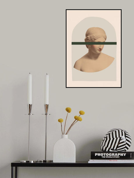 Artemisarchbeige7 Ratioiso Poster och Canvastavla