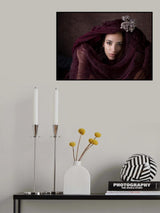 Dry hydrangea Poster och Canvastavla