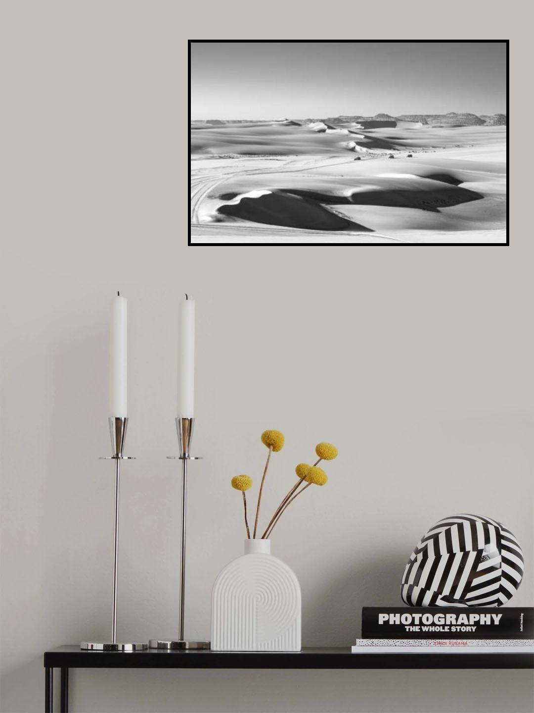 Western Desert Poster och Canvastavla