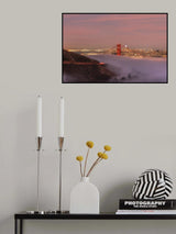 Sunset Low Clouds Poster och Canvastavla