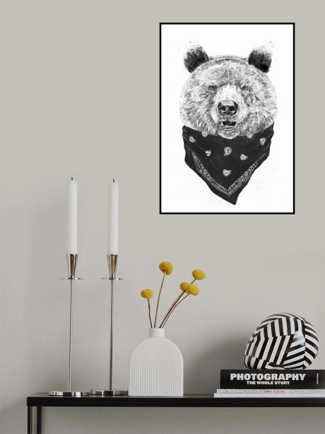 Wild bear Poster och Canvastavla