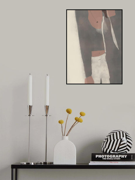 Behind the Light Poster och Canvastavla