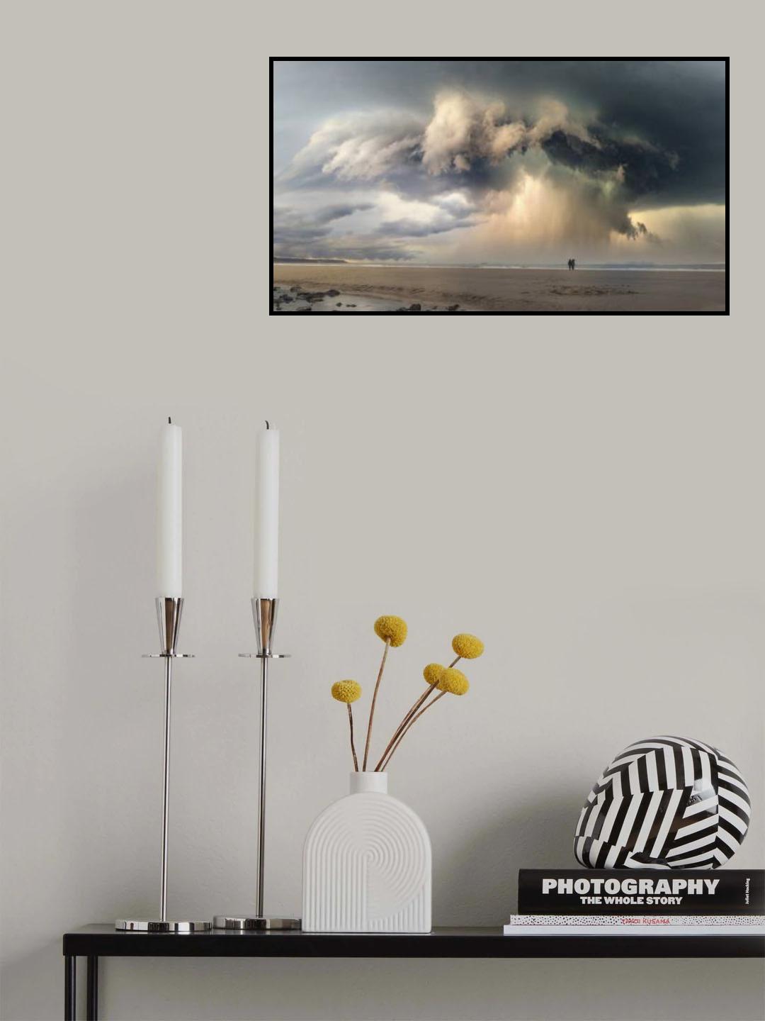 Regarder la mer Poster och Canvastavla