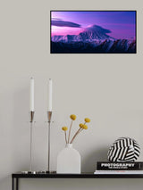 North View of Damavand Poster och Canvastavla