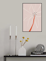 Abstract Flower No 1 Poster och Canvastavla