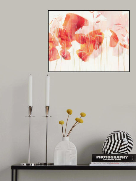 Modern poppies Poster och Canvastavla