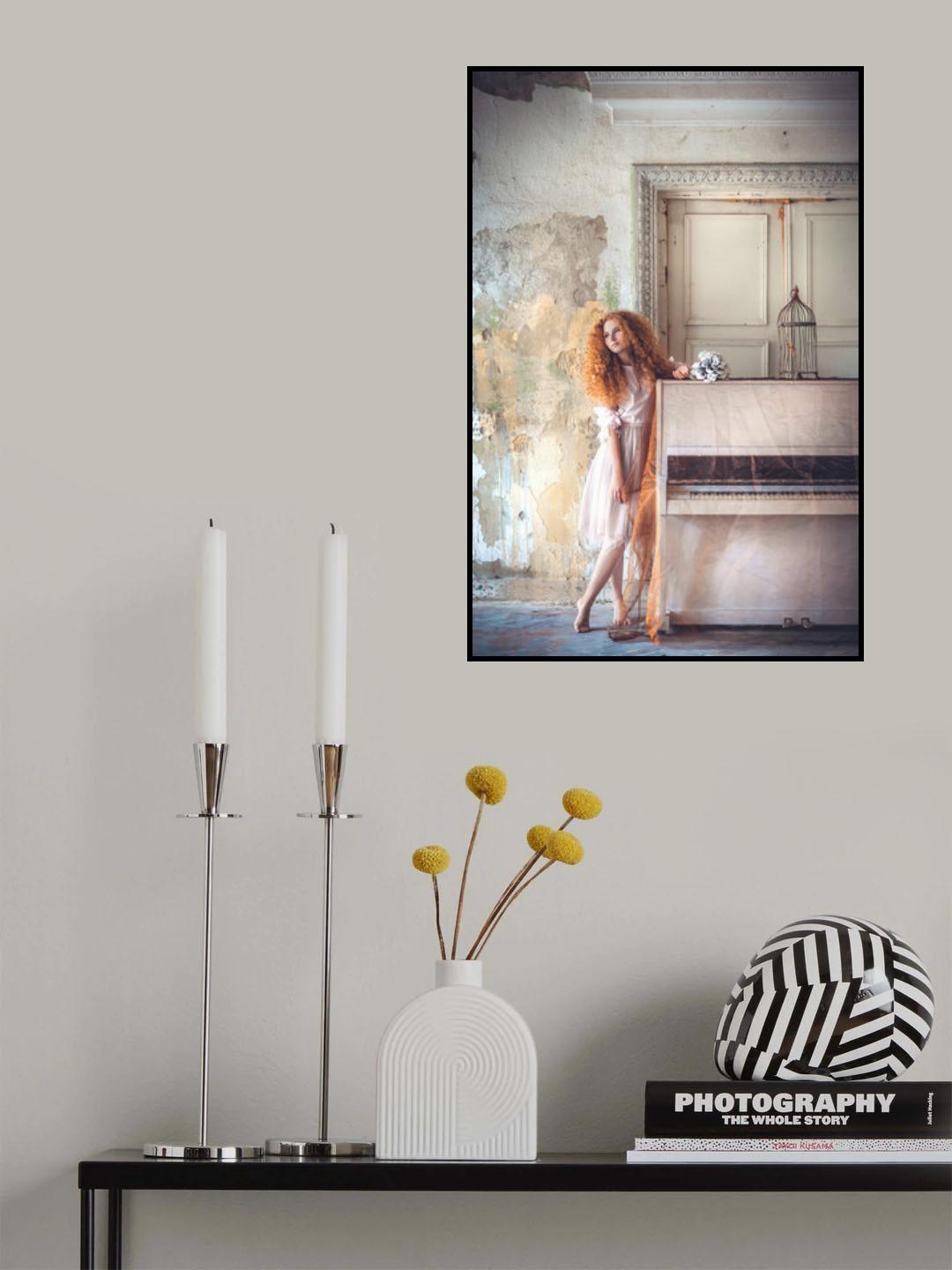 Redhead Muse Poster och Canvastavla