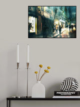Evening in the alleys of Parma Poster och Canvastavla