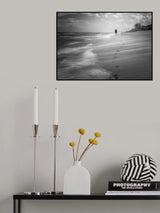 a walk by the waves Poster och Canvastavla