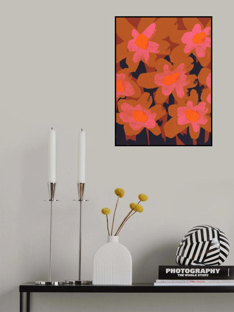 Giant Flowers Poster och Canvastavla