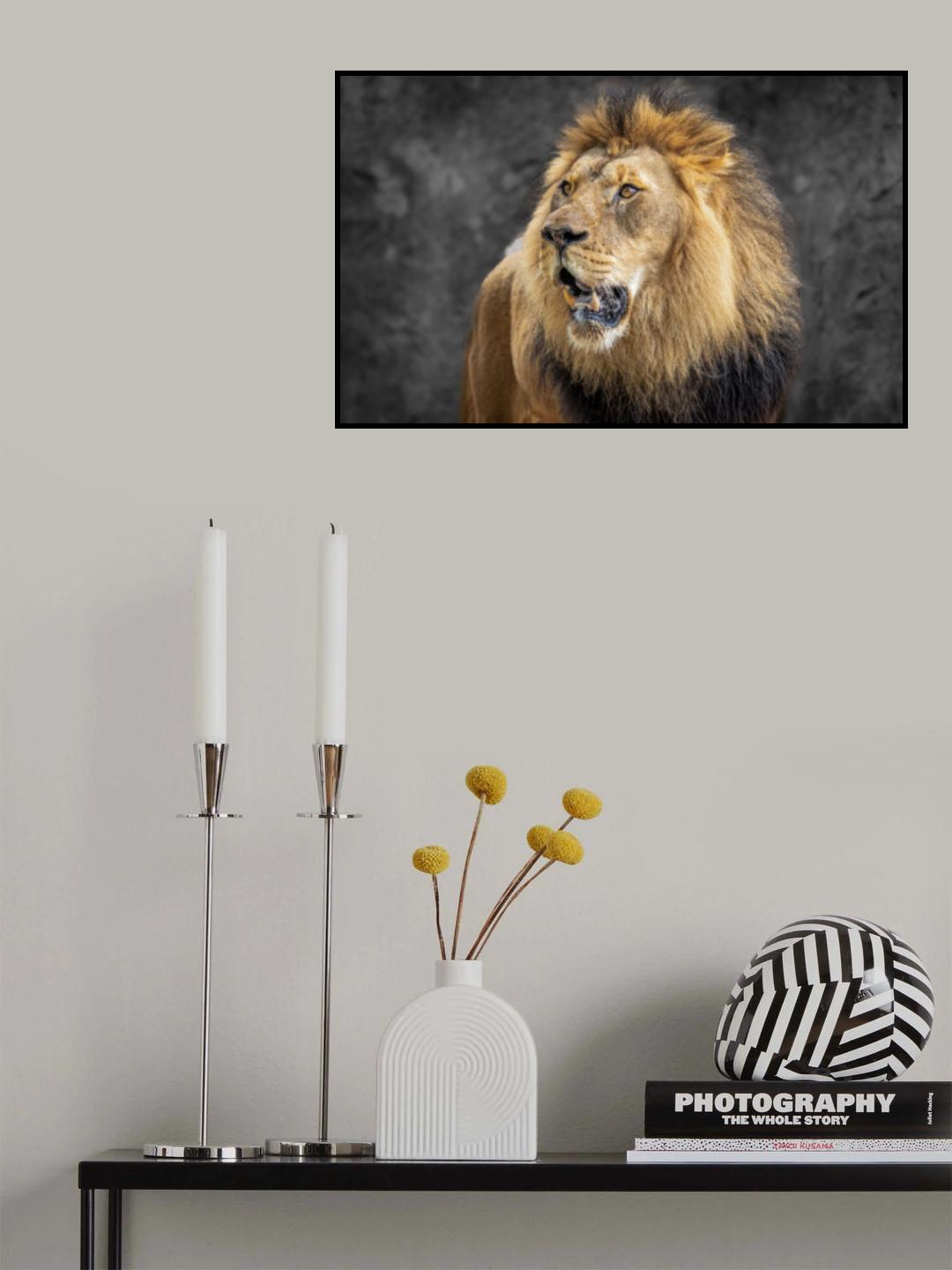 The king Poster och Canvastavla